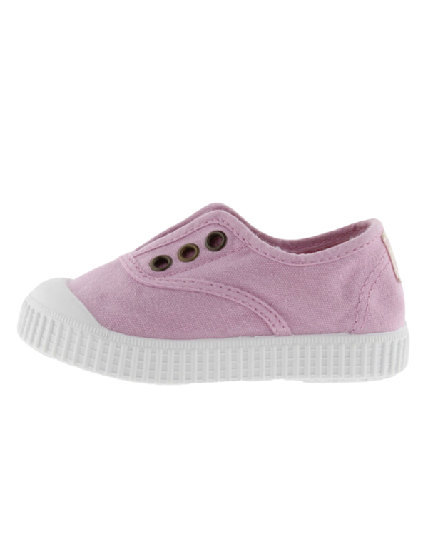 Zapato Victoria Petalos de Lona con Resorte para Niña