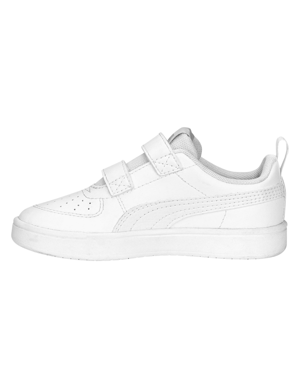 Tenis Puma Rickie V PS Blancos para Niños(Unisex)