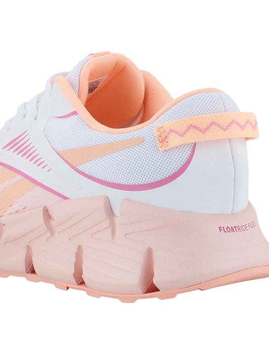 Tenis Reebok Zig Dynamica 6 Rosas para Niña