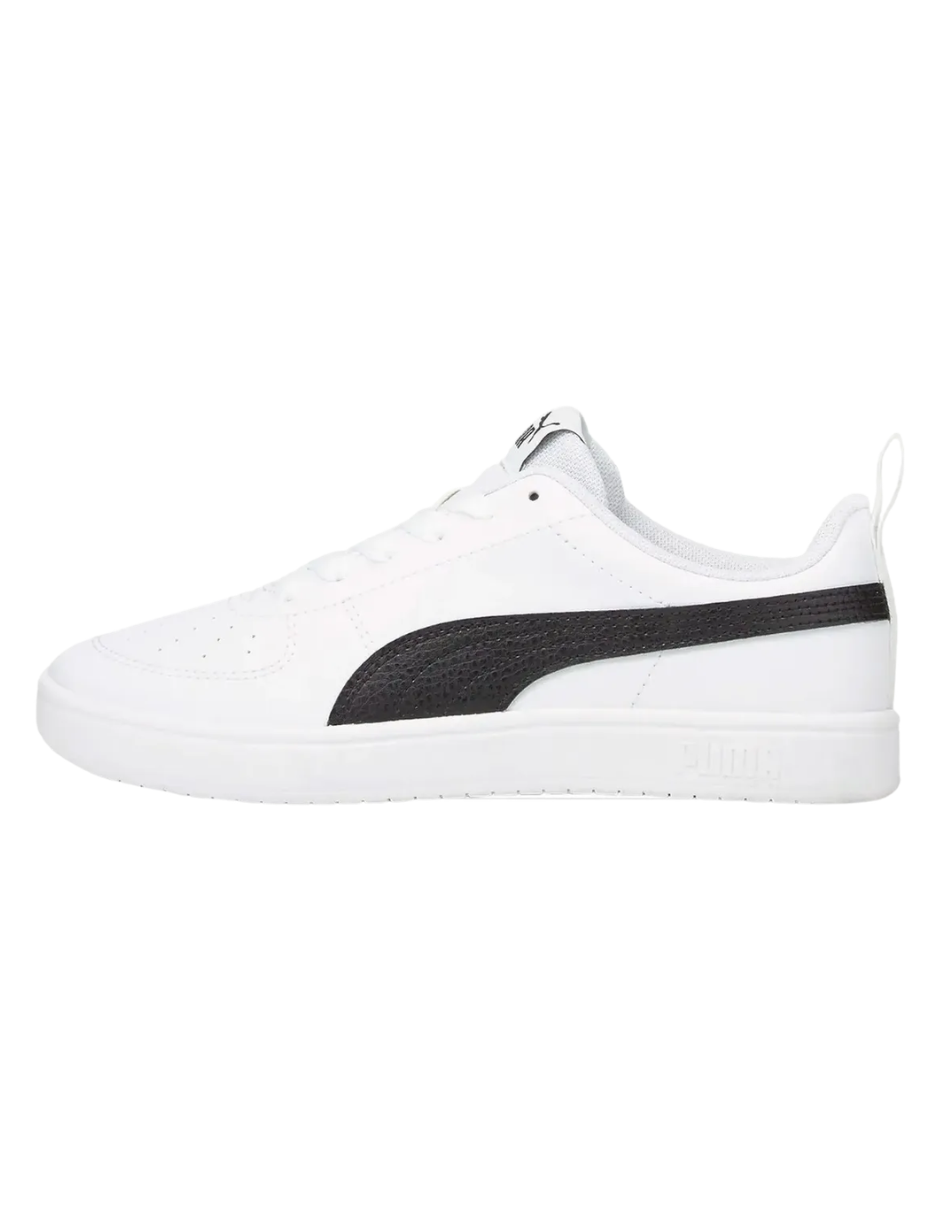 Tenis Puma Rickie JR Blancos para Niños (Unisex)