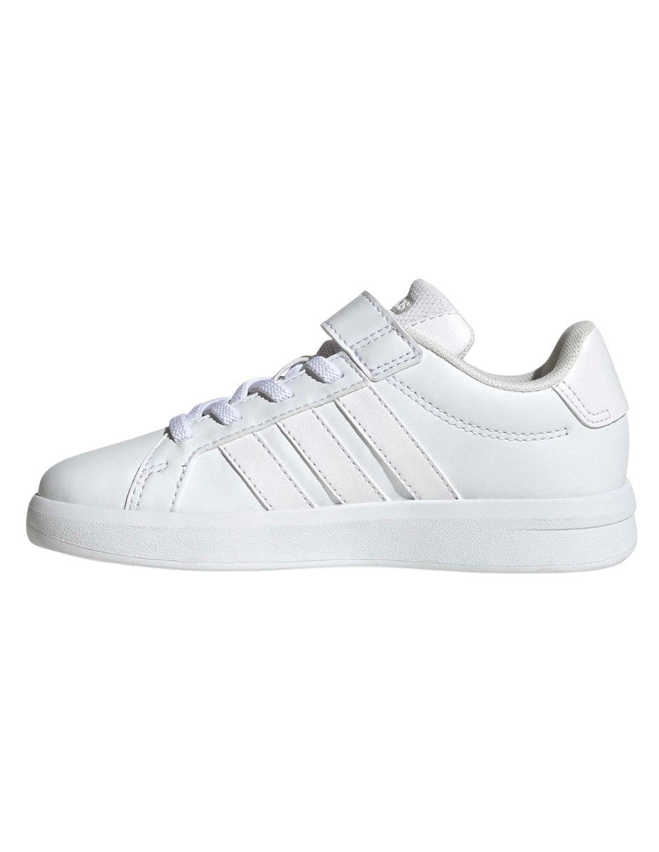 Tenis Adidas Grand Court 3.0 EL C Blancos para Niños(Unisex)