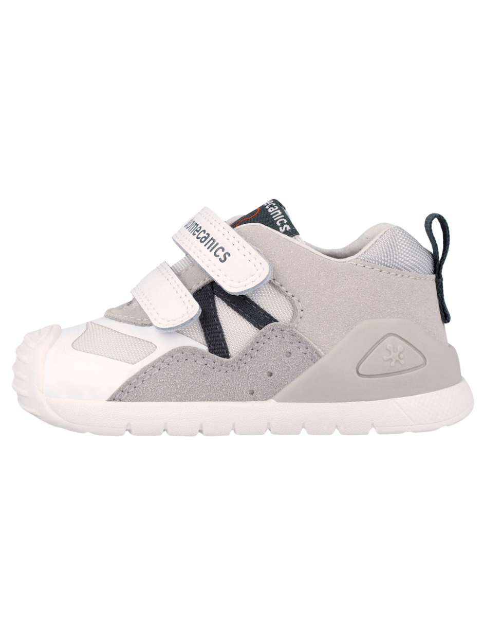 Zapato Biomecanics Blanco con Dos Velcros V para Bebé