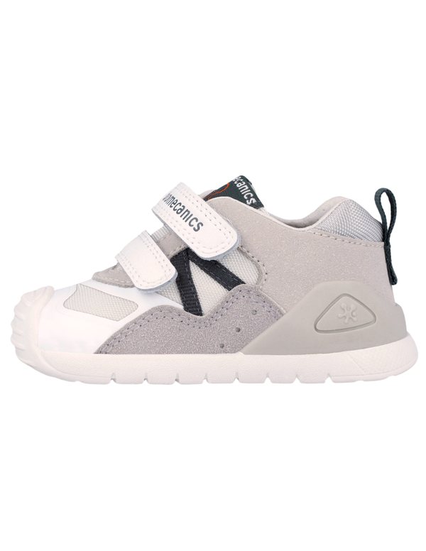 Zapato Biomecanics Blanco con Dos Velcros V para Bebé