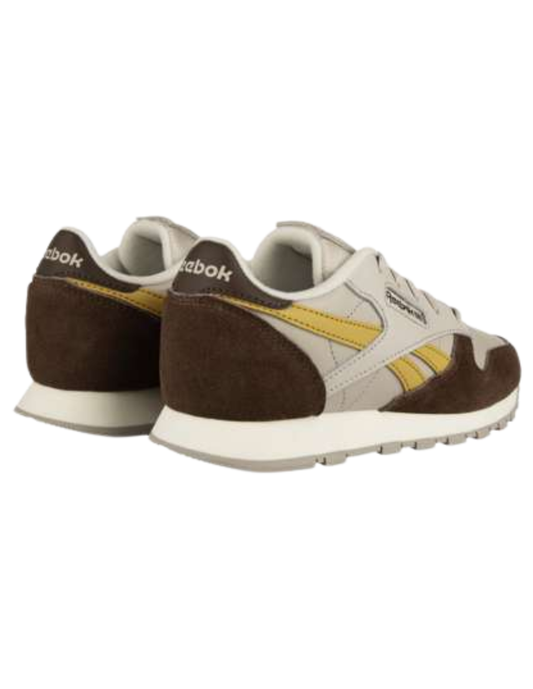 Tenis Reebok Classic Leather Cafes para Niño