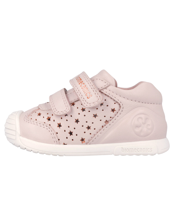 Zapato Biomecanics Cotton Velcro Doble Calado para Bebé