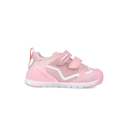 Tenis Niña Rosa con Doble Velcro y Puntera Reforzada - BIOMECANICS