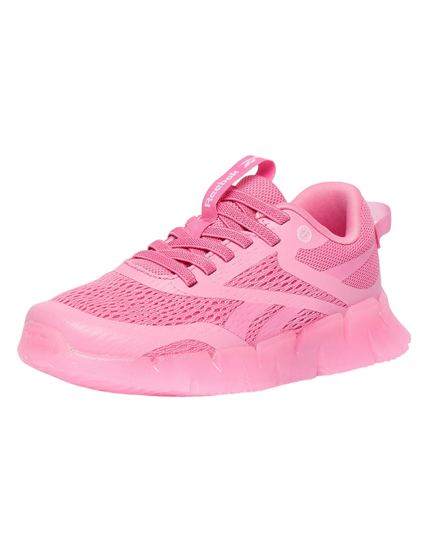 Tenis Reebok Zig N Glow 3 Elastic Lace Rosas para Niña