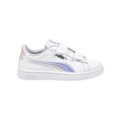 Tenis Niña Smash 3.0 Holo Blanco – PUMA