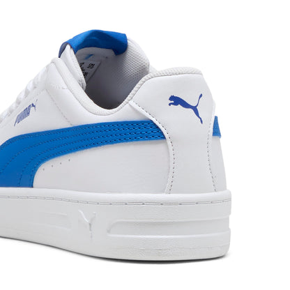 Tenis Puma Court Classic Clean JR Blancos para Niño
