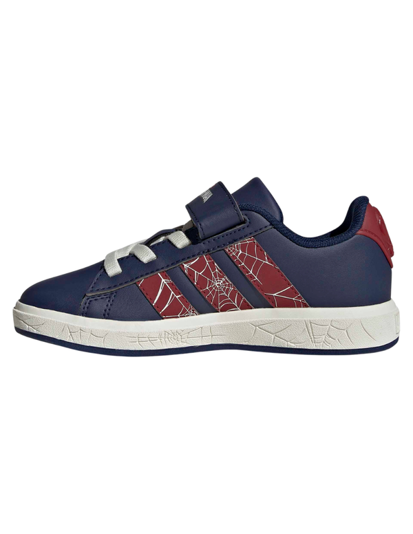 TENIS ADIDAS GRAND COURT SPIDER-MAN EL K AZUL PARA NIÑO