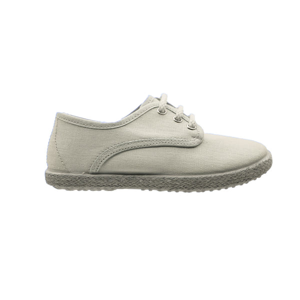 ZAPATO NIÑO LONA CORDONES/YUTE- PEKIS