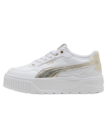 Tenis Puma Karmen II Idol Metallic Whisper Blancos para Mujer