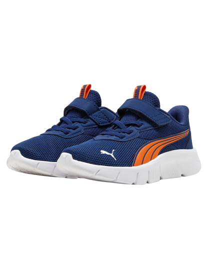 Tenis Puma Flexfocus Modern AC+ PS Azules para Niño