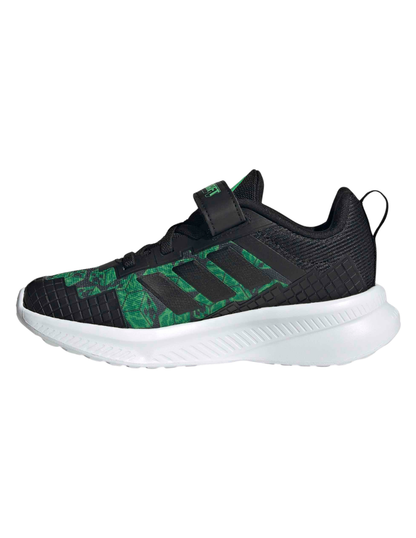 Tenis Adidas Minecraft Fortarun EL C Negros para Niño