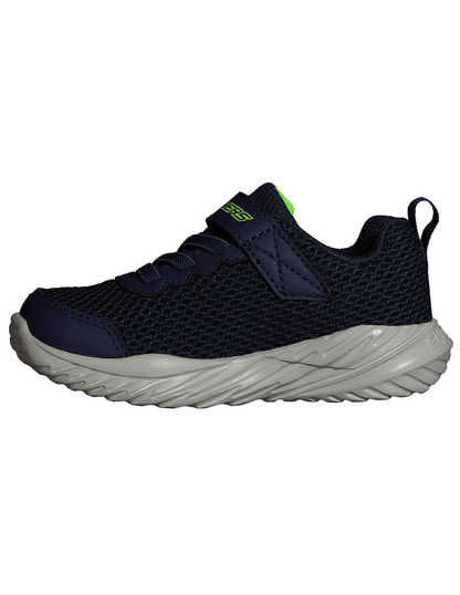 Tenis Skechers Nitro Sprint Krodon Azul Petróleo para Niño