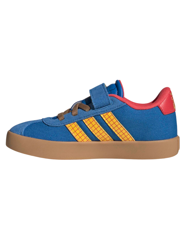 TENIS ADIDAS VL COURT WOODY EL C AZUL REY PARA NIÑO