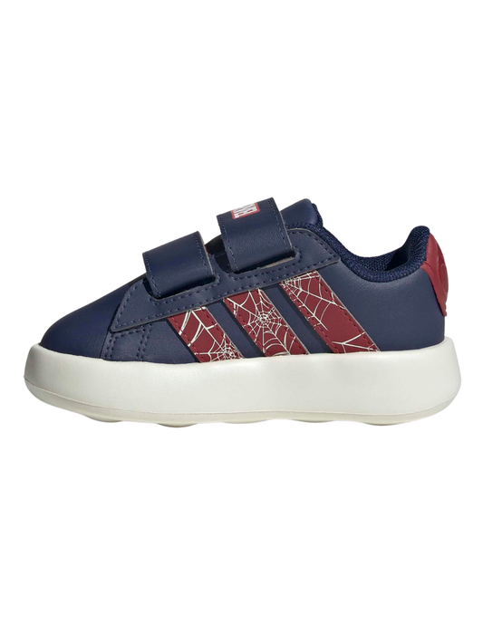 TENIS ADIDAS GRAND COURT SPIDER-MAN CF I AZUL PARA NIÑO