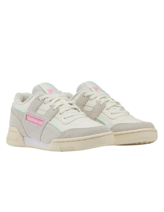 Tenis Reebok Workout Plus Rosas para Niña