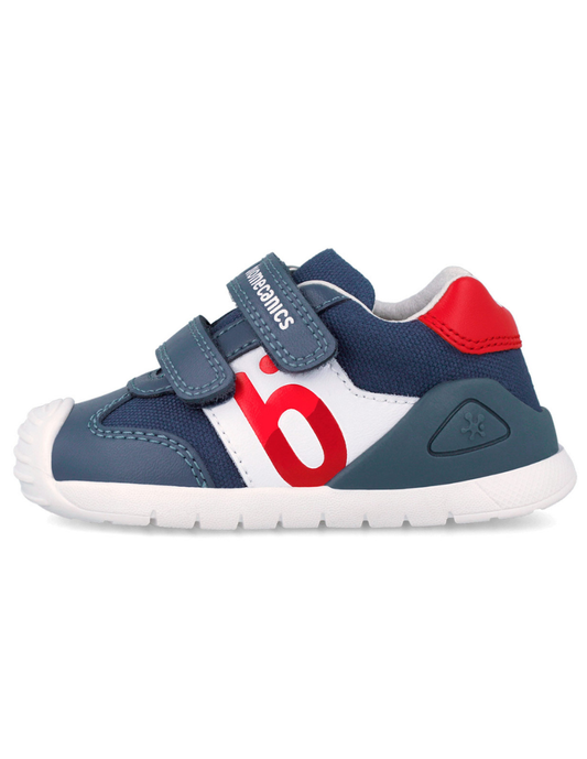 Zapato Biomecanics Petrol con Dos Velcros B para Bebe
