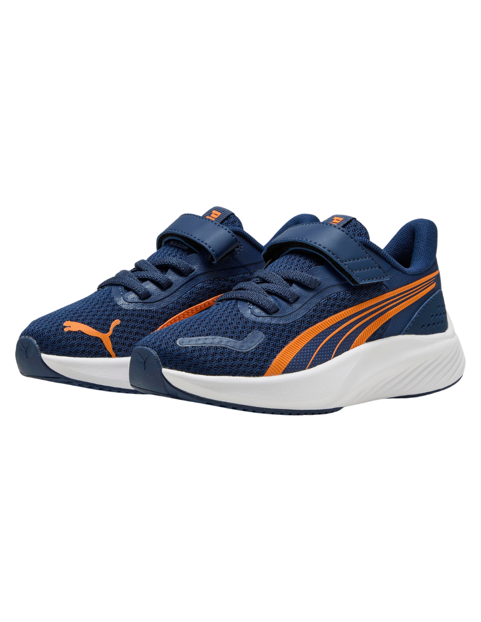 Tenis Puma Pounce Lite AC+ PS Azules para Niño