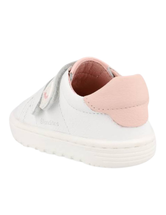 Zapato Blanditos Barefoot Deportivo Rosas para Niña