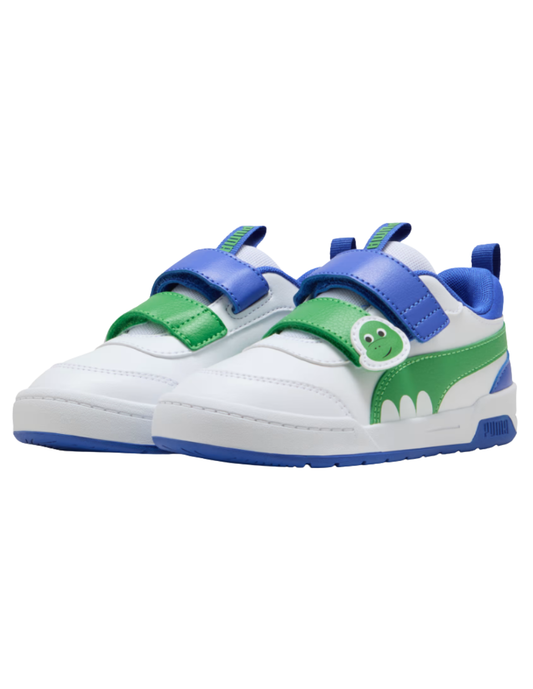 Tenis Puma Multiflex 2 Dino V PS Blancos para Niño