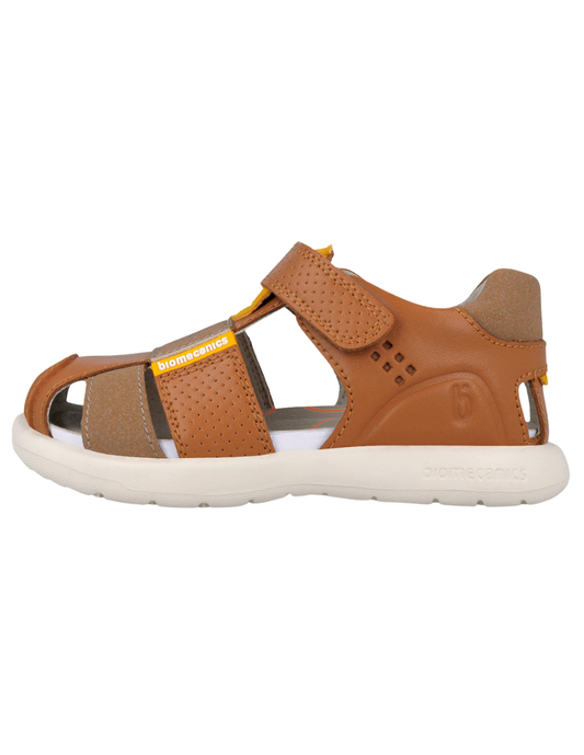 Sandalia Biomecanics Cuoio con Puntera para Niño