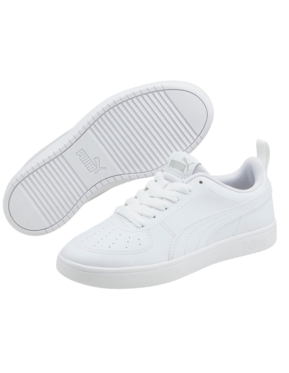 Tenis Puma Rickie JR Blancos para Niños(Unisex)