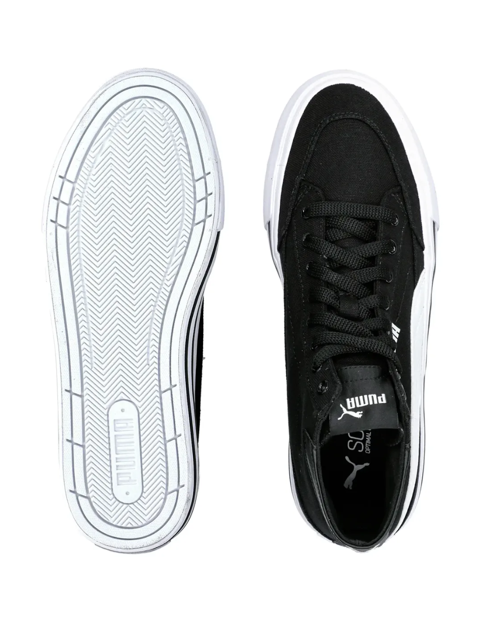 Tenis Puma Court Classic Vulc Mid FS Wns Negros para Mujer