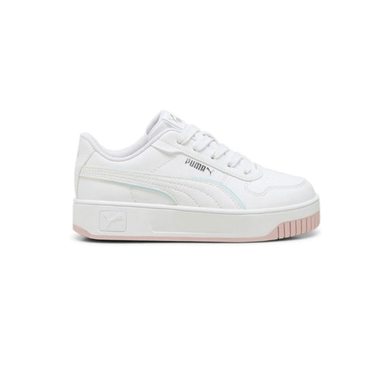 Tenis Niña Carina Street Holo 2.0 Blanco-Rosa – PUMA
