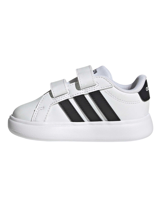 TENIS ADIDAS GRAND COURT 3 BUBBLE CF I BLANCOS PARA NIÑO