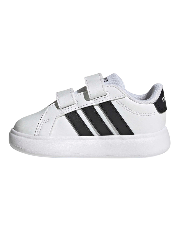 TENIS ADIDAS GRAND COURT 3 BUBBLE CF I BLANCOS PARA NIÑO