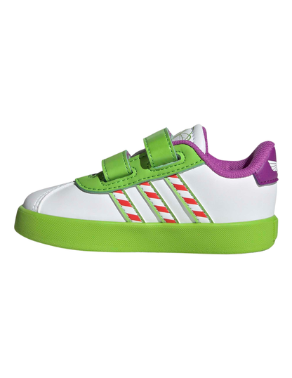 TENIS ADIDAS VL COURT BUZZ CF I BLANCOS PARA NIÑO