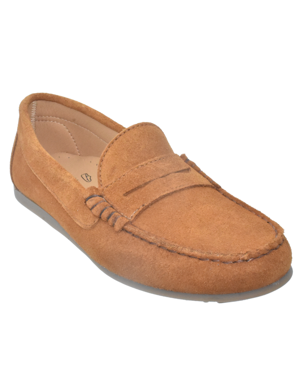 Mocasines Calpe Basico Antifaz Camel para Niños(Unisex)