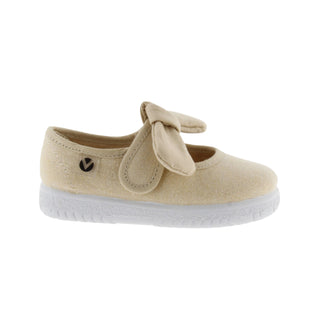 Zapato Lona Niña con Brillo y Pañuelo- VICTORIA