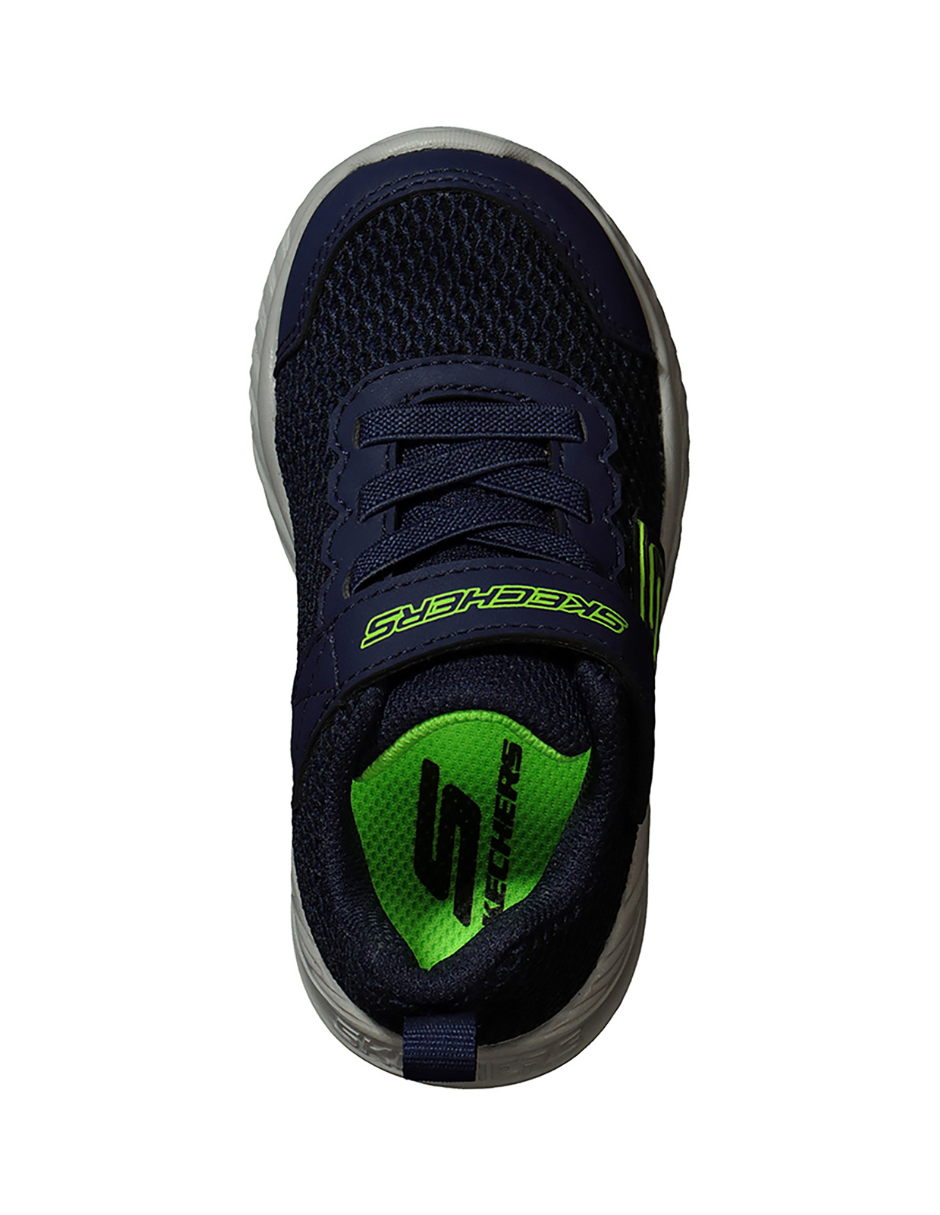 Tenis Skechers Nitro Sprint Krodon Azul Petróleo para Niño