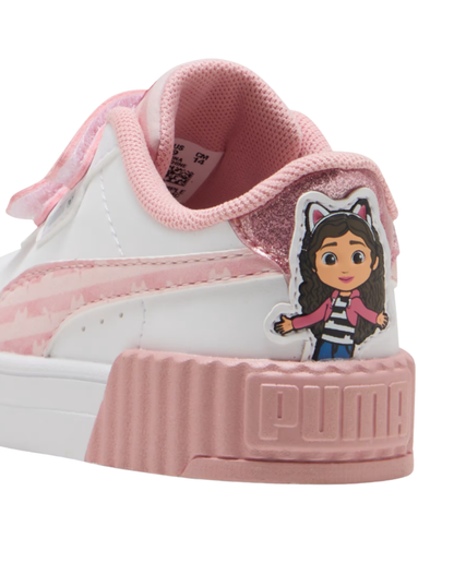 Tenis Puma Carina 3.0 Gabby's Dollhouse V Inf Blancos para Niña