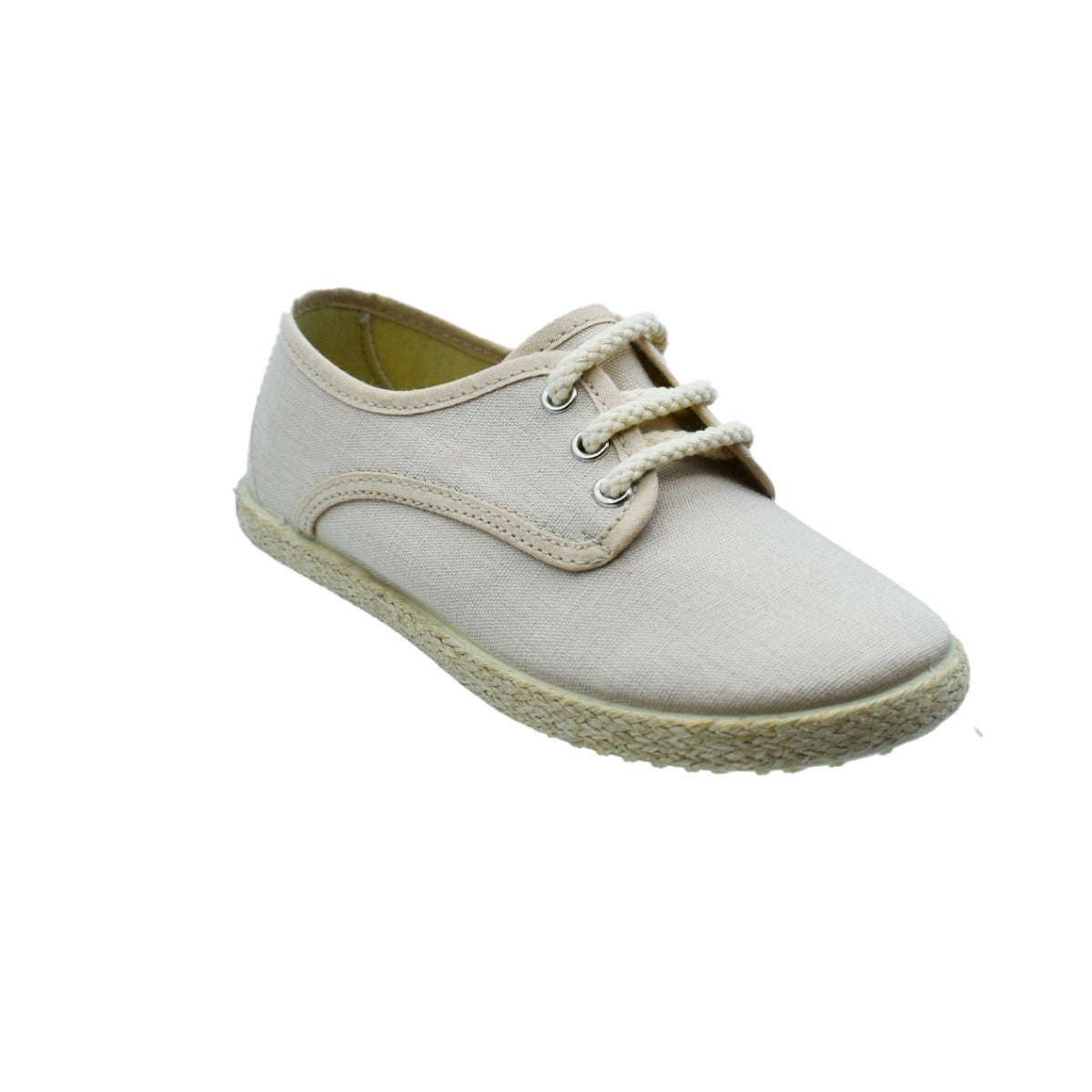 ZAPATO NIÑO LONA CORDONES/YUTE- PEKIS