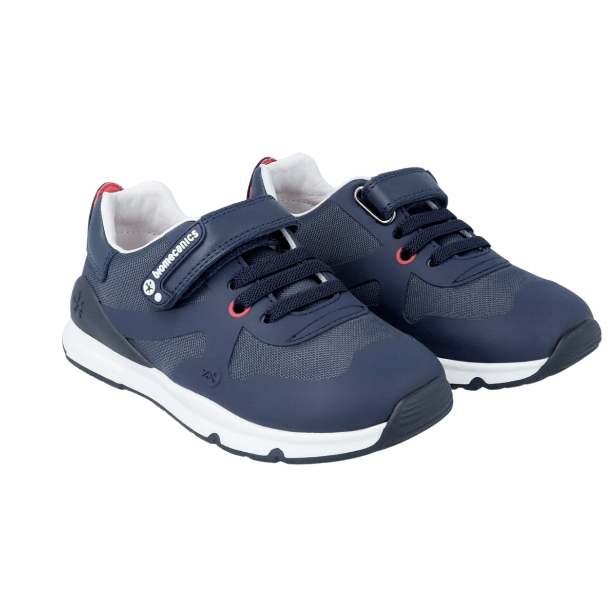 Tenis Deportivo Niño Azul Marino con Doble Velcro - BIOMECANICS
