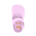 Zapato Bebe Boton Piel