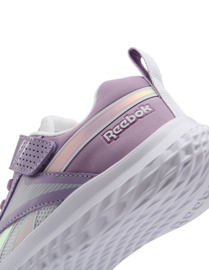 Tenis Reebok Rush Runner 5 Elastic Lace & Top Strap Morados para Niña