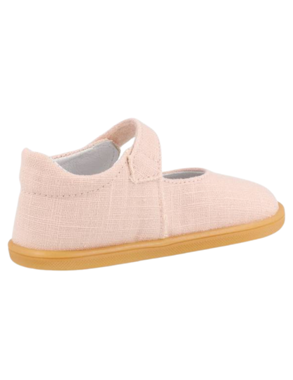 Zapato Blanditos Barefoot MJ Con Velcro Nude para Niña