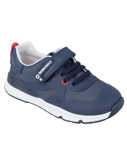 Zapato Deportivo Biomecanics Ocean con Velcro/Resorte para Niño
