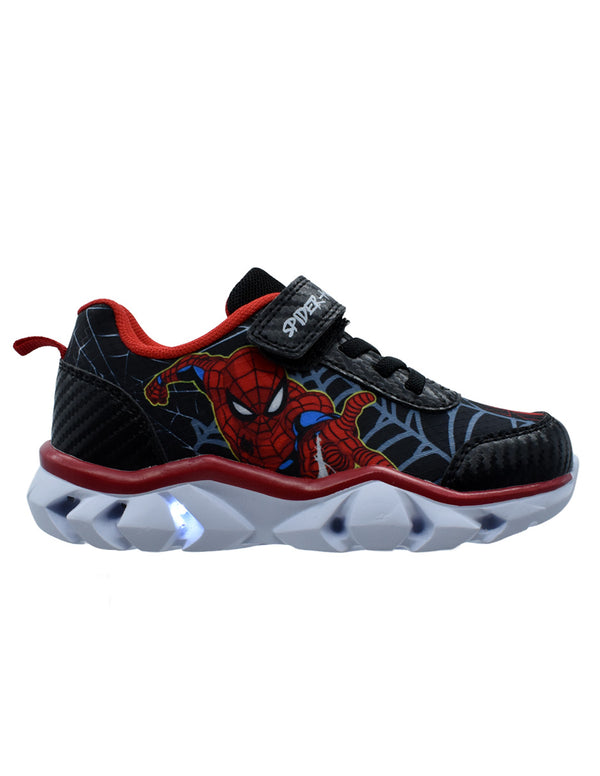 Tenis Georgie Boy de Spiderman con Luces Telaraña para Niño