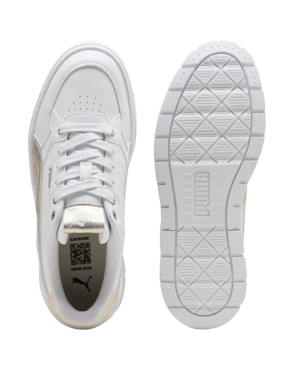 Tenis Puma Karmen II Idol Metallic Whisper Blancos para Mujer