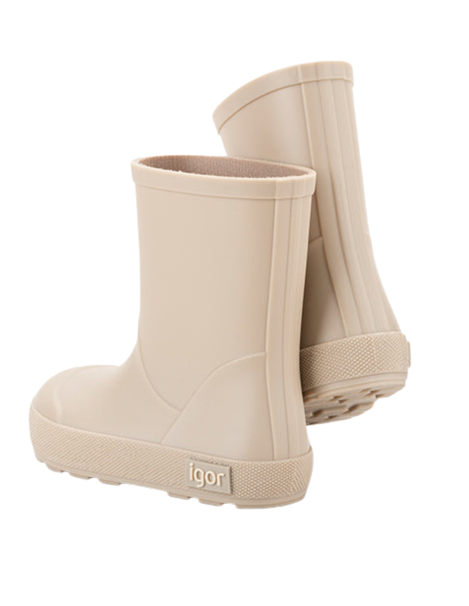 Bota Igor Lluvia Barefoot Corte Bajo Frambuesas para Niña
