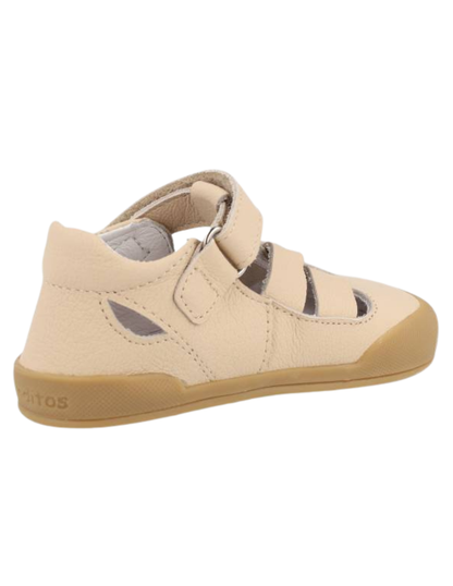 Sandalia Blanditos Barefoot Basica Beige para Bebé (Unisex)