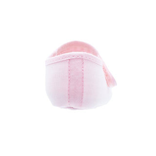 ZAPATO ROSA BEBE VELCRO LONA- PEKIS