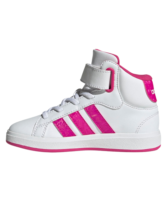Tenis Adidas Grand Court Mid K para Niña