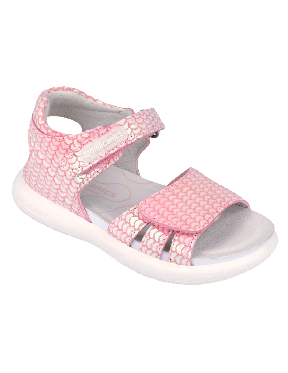Sandalia Biomecanics Barby con Pala Velcro y Laminada para Niña